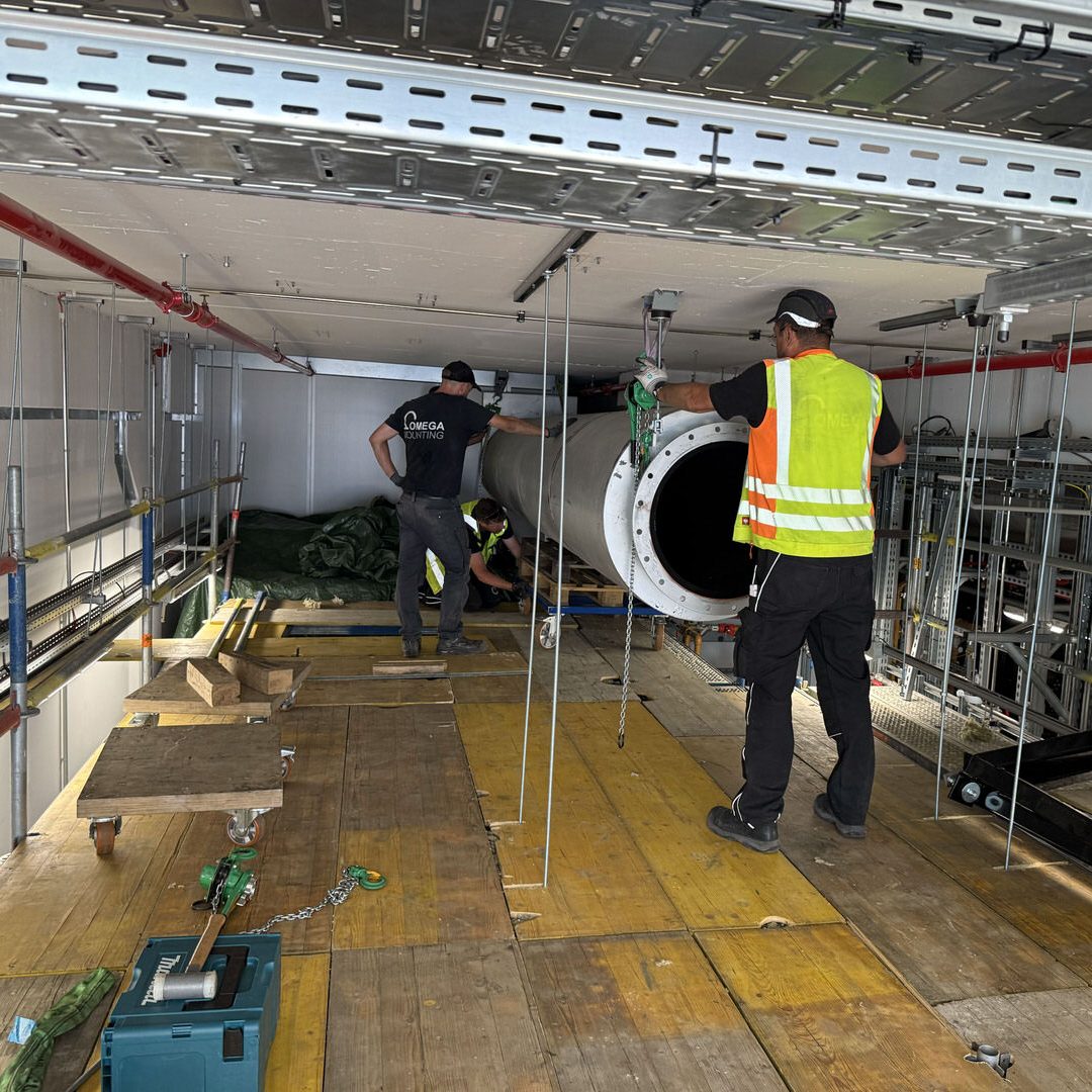 Anlagenmontage Omega Mounting