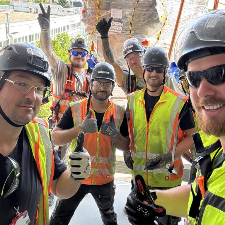 Industriemontage Omega Mounting