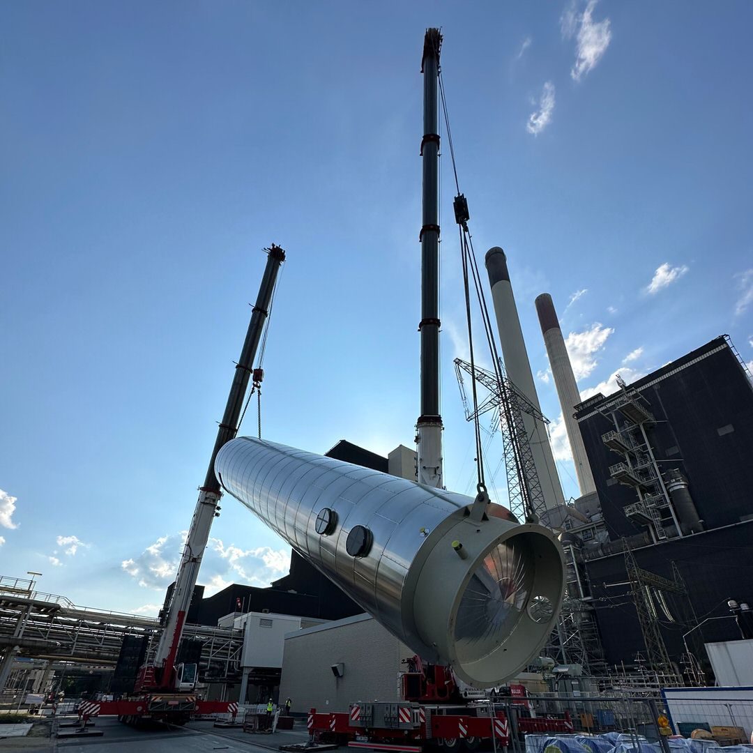 Lift and Shift Montage Frankfurt Omega Mounting